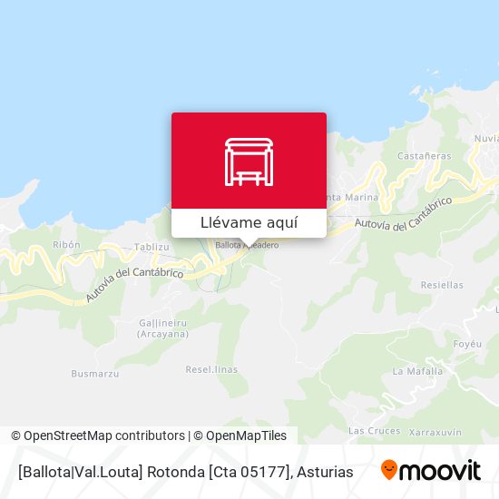 Mapa [Ballota|Val.Louta]  Rotonda [Cta 05177]