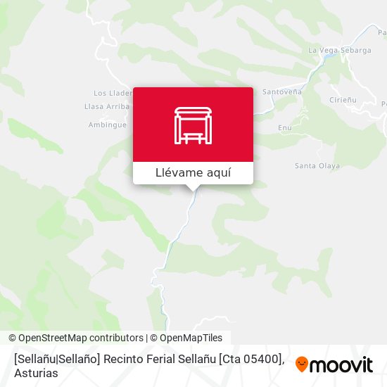 Mapa [Sellañu|Sellaño]  Recinto Ferial Sellañu [Cta 05400]