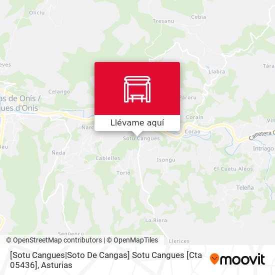 Mapa [Sotu Cangues|Soto De Cangas]  Sotu Cangues [Cta 05436]