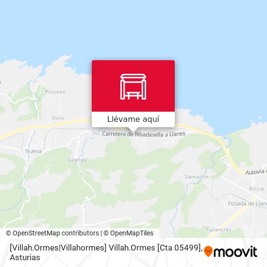 Mapa [Villah.Ormes|Villahormes]  Villah.Ormes [Cta 05499]