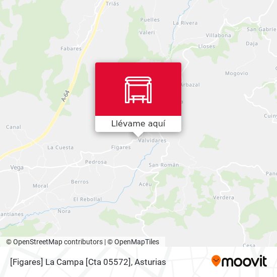 Mapa [Figares]  La Campa [Cta 05572]