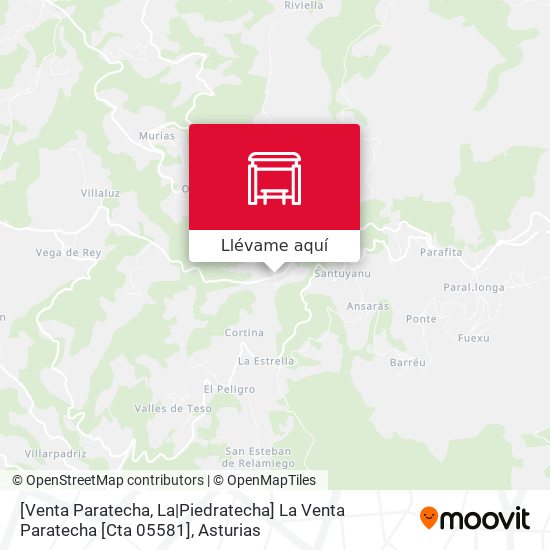 Mapa [Venta Paratecha, La|Piedratecha]  La Venta Paratecha [Cta 05581]