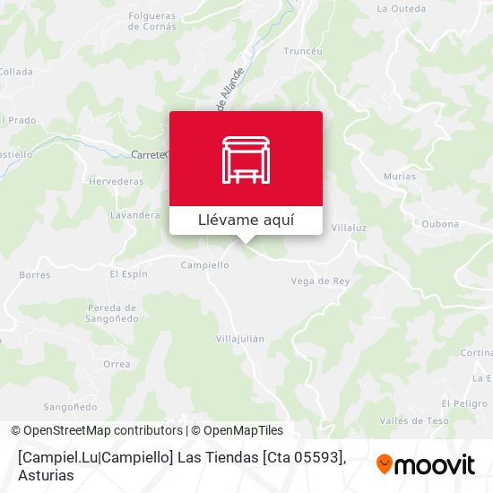 Mapa [Campiel.Lu|Campiello]  Las Tiendas [Cta 05593]
