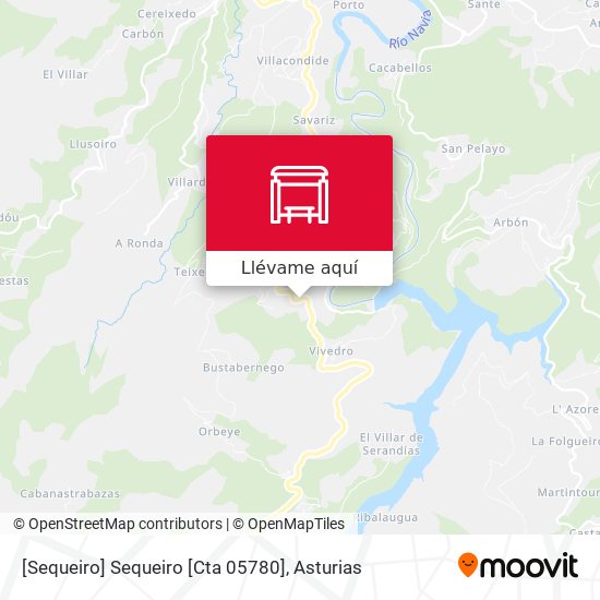 Mapa [Sequeiro]  Sequeiro [Cta 05780]