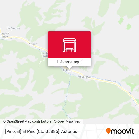 Mapa [Pino, El]  El Pino [Cta 05885]