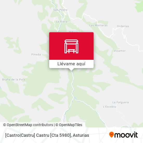 Mapa [Castro|Castru]  Castru [Cta 5980]