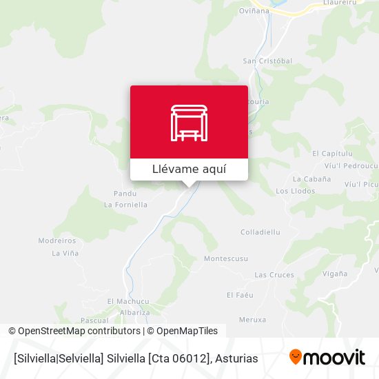 Mapa [Silviella|Selviella]  Silviella [Cta 06012]