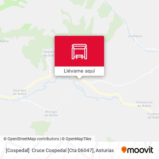 Mapa [Cospedal]  Cruce Cospedal [Cta 06047]