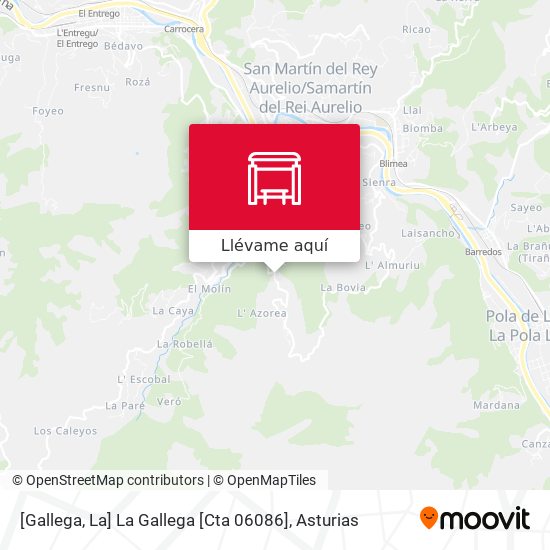 Mapa [Gallega, La]  La Gallega [Cta 06086]