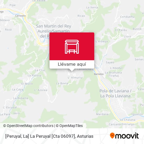 Mapa [Peruyal, La]  La Peruyal [Cta 06097]