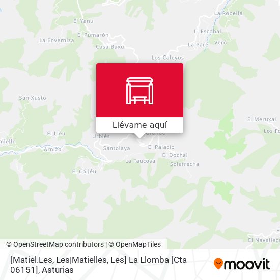 Mapa [Matiel.Les, Les|Matielles, Les]  La Llomba [Cta 06151]
