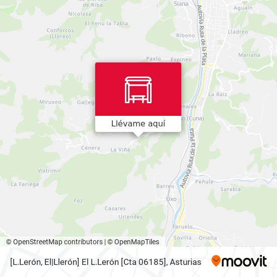 Mapa [L.Lerón, El|Llerón]  El L.Lerón [Cta 06185]