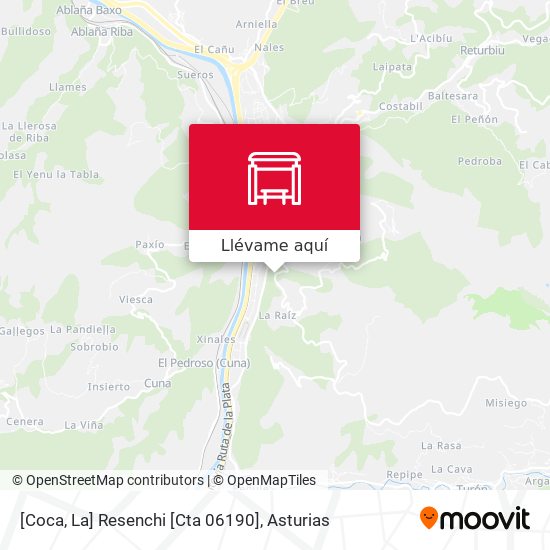 Mapa [Coca, La]  Resenchi [Cta 06190]