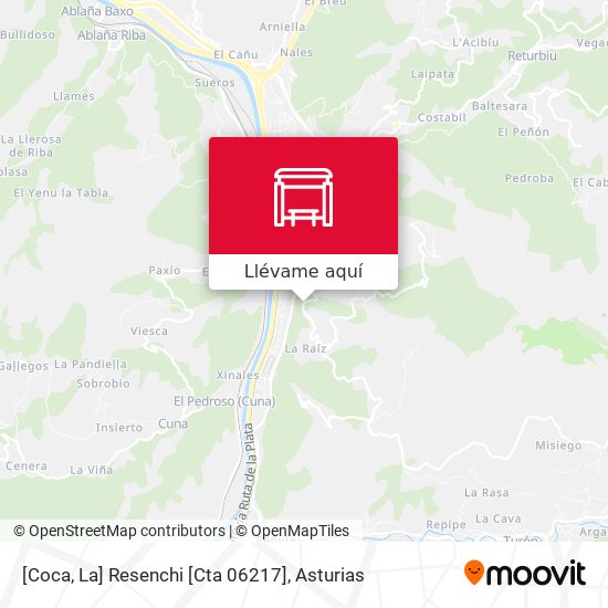 Mapa [Coca, La]  Resenchi [Cta 06217]