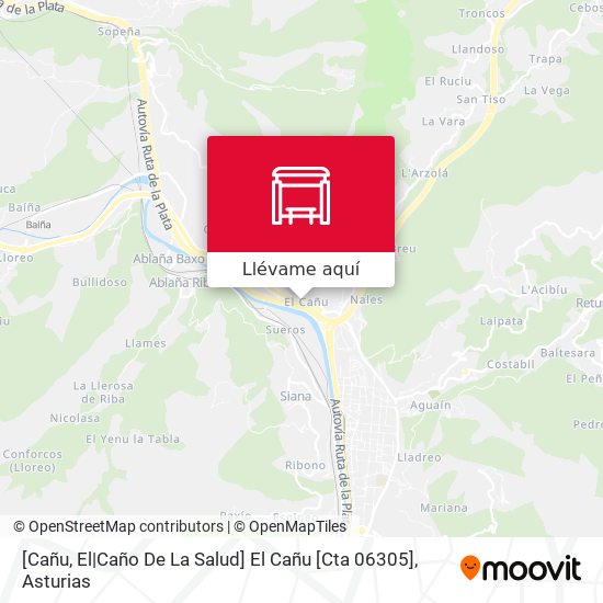 Mapa [Cañu, El|Caño De La Salud]  El Cañu [Cta 06305]