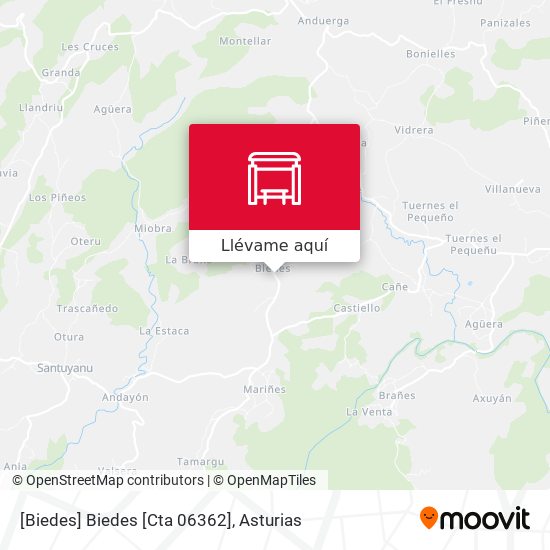Mapa [Biedes]  Biedes [Cta 06362]