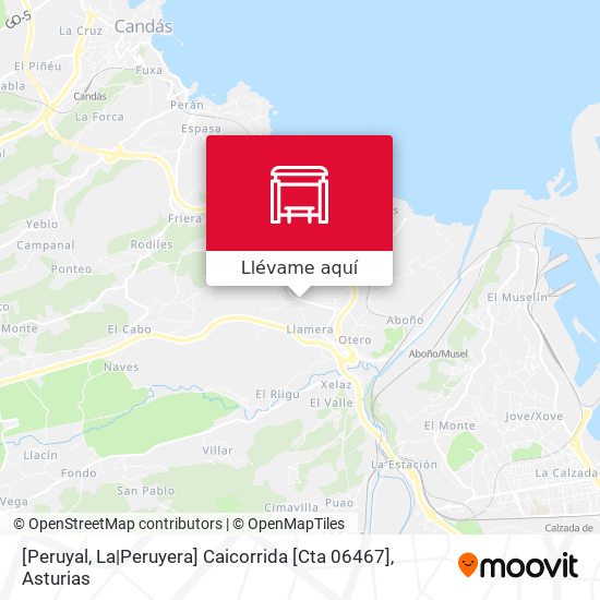 Mapa [Peruyal, La|Peruyera]  Caicorrida [Cta 06467]