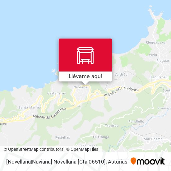 Mapa [Novellana|Nuviana]  Novellana [Cta 06510]