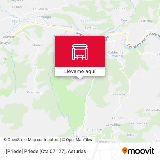 Mapa [Priede]  Priede [Cta 07127]