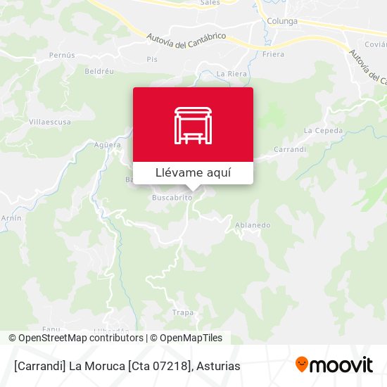 Mapa [Carrandi]  La Moruca [Cta 07218]
