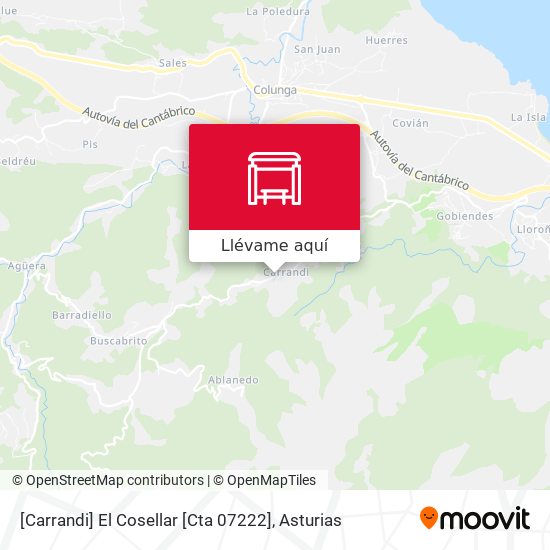 Mapa [Carrandi]  El Cosellar [Cta 07222]