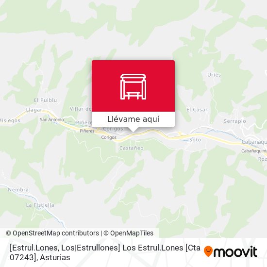 Mapa [Estrul.Lones, Los|Estrullones]  Los Estrul.Lones [Cta 07243]