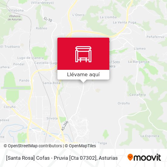 Mapa [Santa Rosa]  Cofas - Pruvia [Cta 07302]