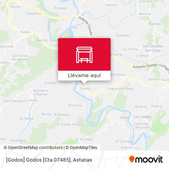 Mapa [Godos]  Godos [Cta 07485]
