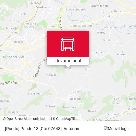 Mapa [Pando]  Pando 13 [Cta 07643]
