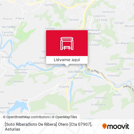 Mapa [Soto Ribera|Soto De Ribera]  Otero [Cta 07907]