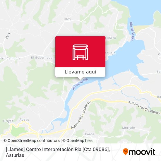 Mapa [Llames]  Centro Interpretación Ria [Cta 09086]