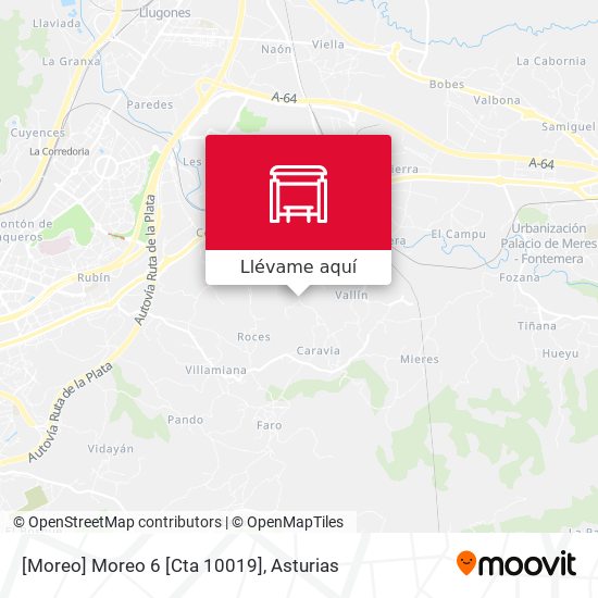 Mapa [Moreo]  Moreo 6 [Cta 10019]