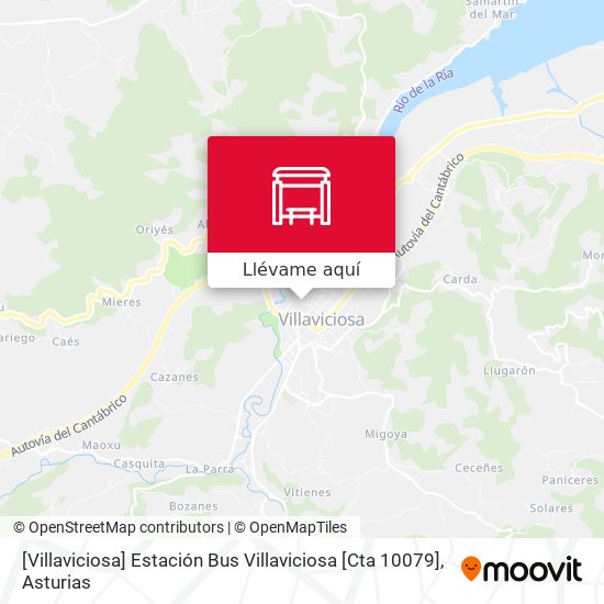 Mapa [Villaviciosa]  Estación Bus Villaviciosa [Cta 10079]