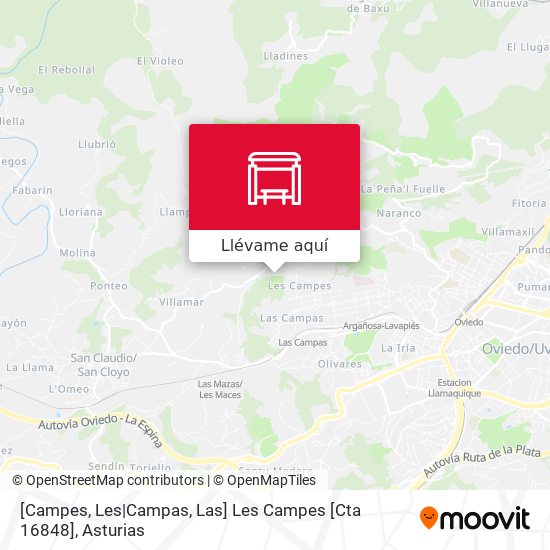 Mapa [Campes, Les|Campas, Las]  Les Campes [Cta 16848]