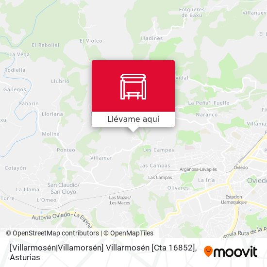 Mapa [Villarmosén|Villamorsén]  Villarmosén [Cta 16852]