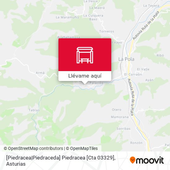 Mapa [Piedracea|Piedraceda]  Piedracea [Cta 03329]