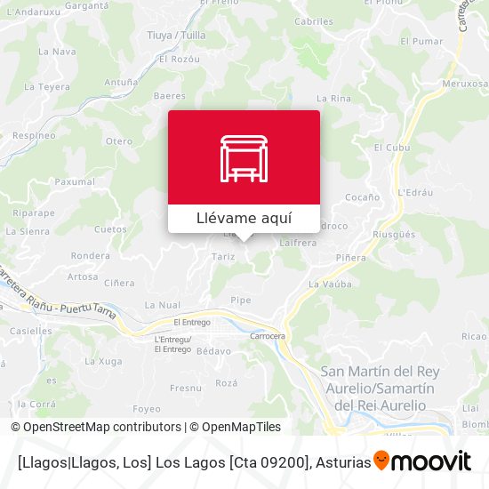 Mapa [Llagos|Llagos, Los]  Los Lagos [Cta 09200]