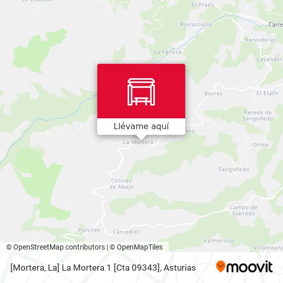 Mapa [Mortera, La]  La Mortera 1 [Cta 09343]