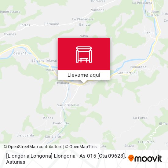 Mapa [Llongoria|Longoria]  Llongoria - As-015 [Cta 09623]