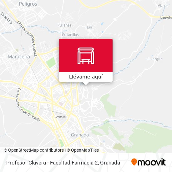 Mapa Profesor Clavera - Facultad Farmacia 2