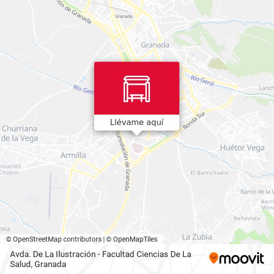 Mapa Avda. De La Ilustración - Facultad Ciencias De La Salud