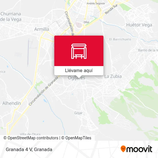 Mapa Granada 4 V