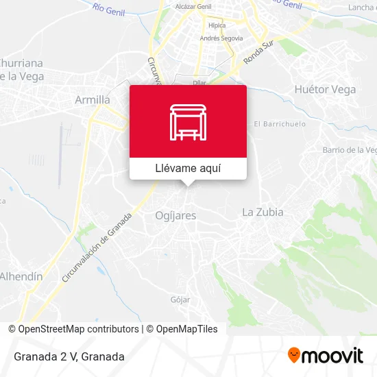 Mapa Granada 2 V