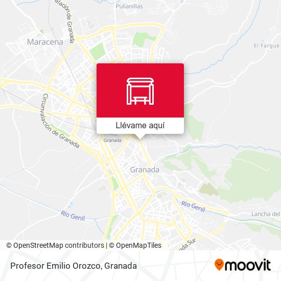 Mapa Profesor Emilio Orozco
