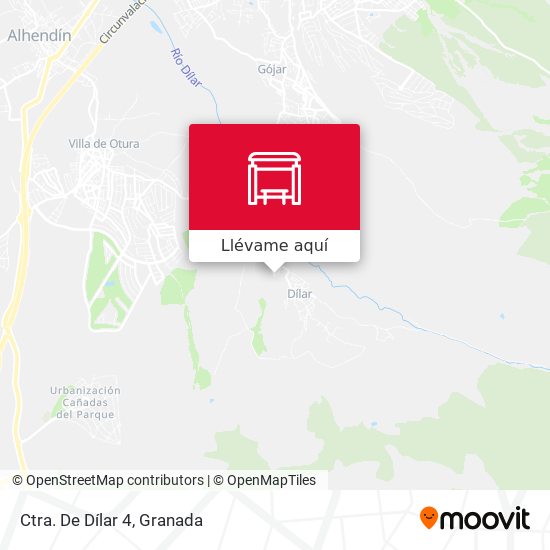 Mapa Ctra. De Dílar 4