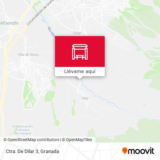 Mapa Ctra. De Dílar 3