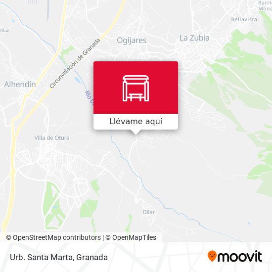 Mapa Urb. Santa Marta