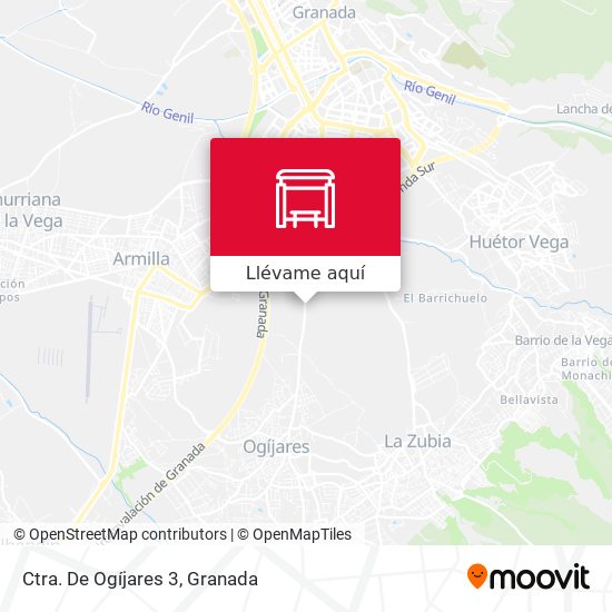 Mapa Ctra. De Ogíjares 3