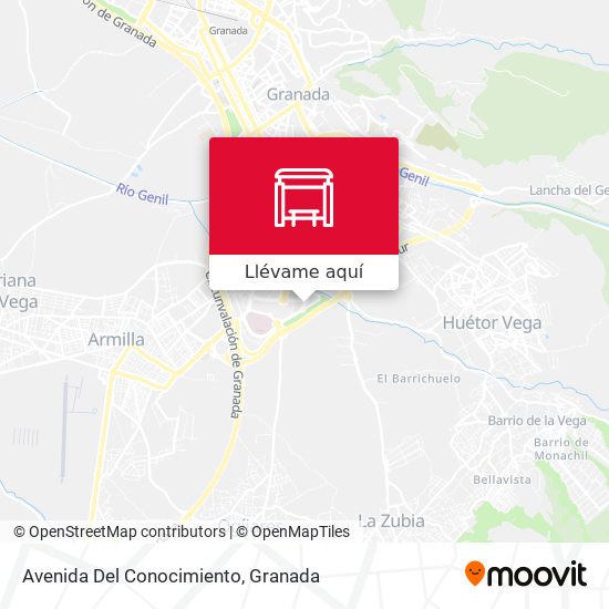 Mapa Avenida Del Conocimiento
