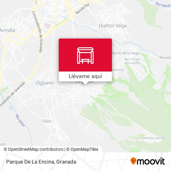 Mapa Parque De La Encina